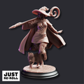 Lady Elara Head of Studies - 3D Printed Wizard Miniature