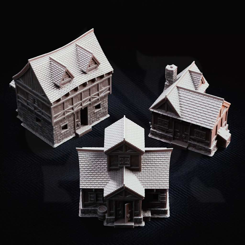 Limlight Plagued Village - 3D Printed Terrain