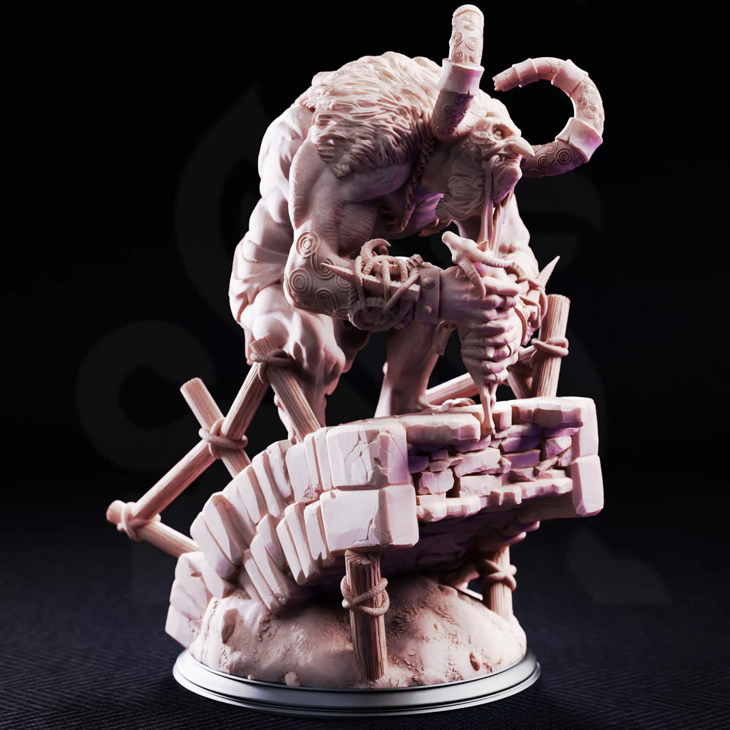 Little John – Bridge Troll - 3D Printed Monster Miniature