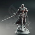Lydia the Merciless – Duke’s Commander - 3D Printed Fighter Character Miniature