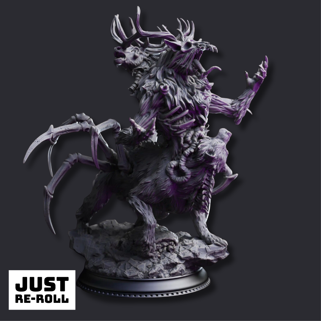Mantharak The Forlorn Monstrosity - 3D Printed Monster Miniature