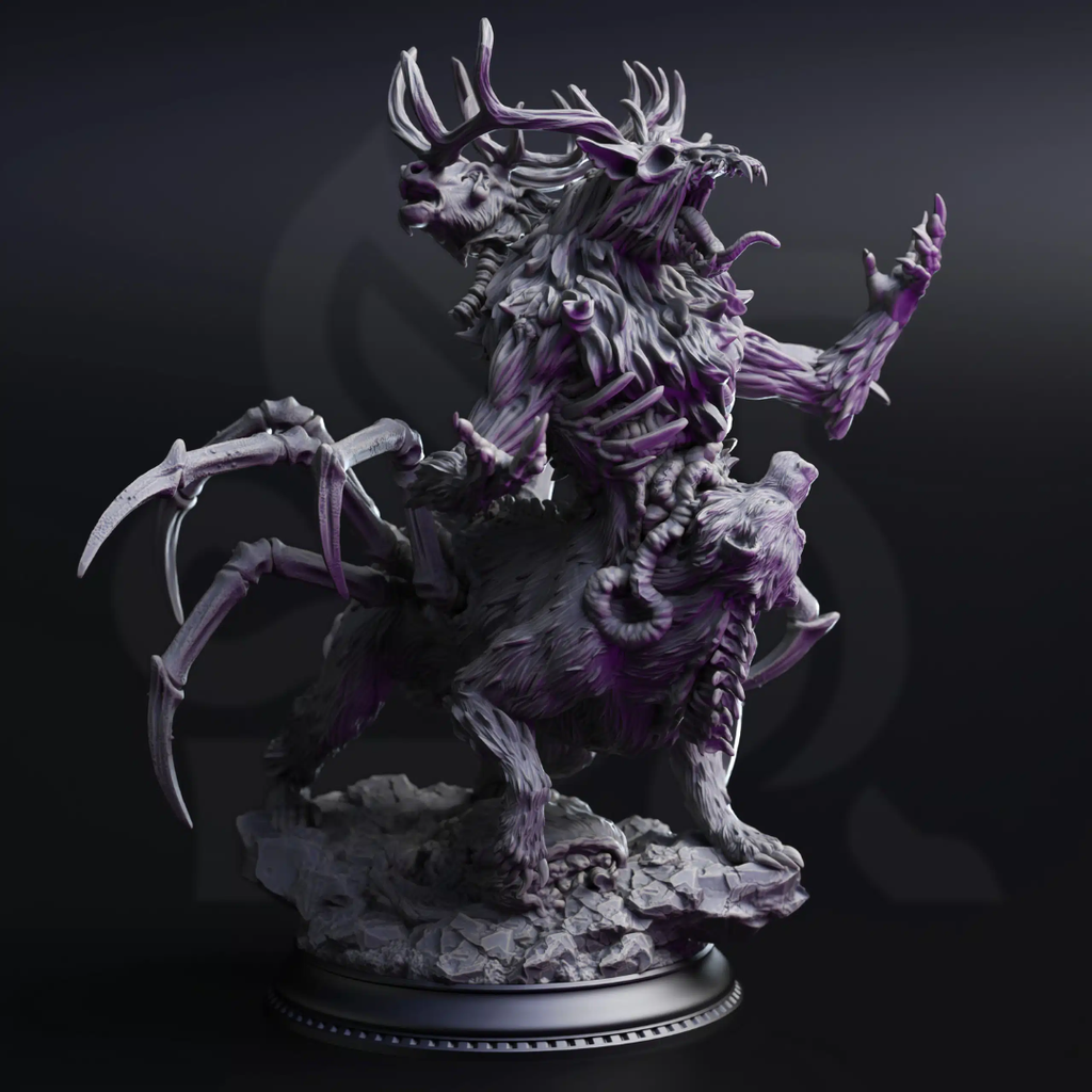 Mantharak The Forlorn Monstrosity - 3D Printed Monster Miniature