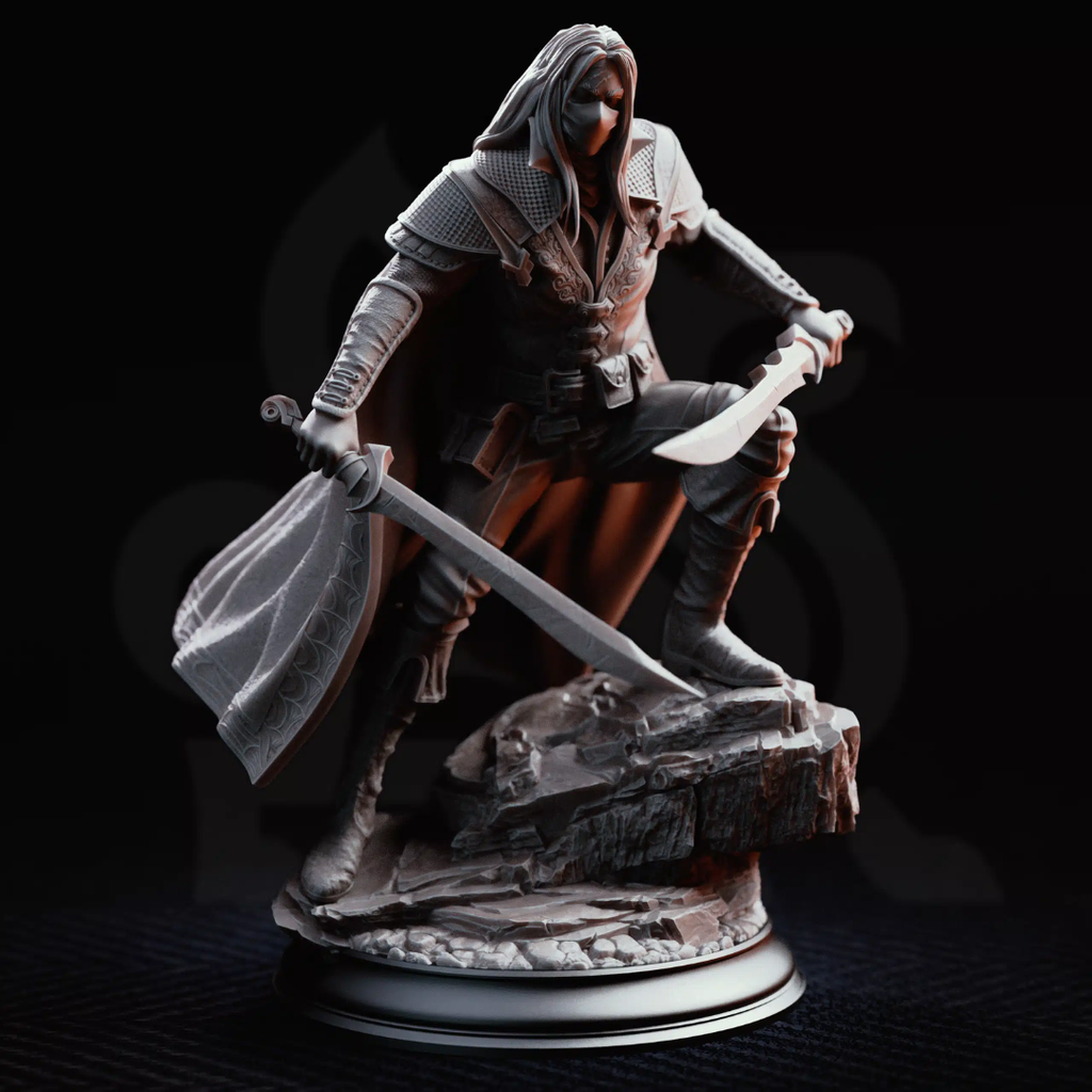 Mayor Severin Linhardt Retired Hexhunter - 3D Printed Hexhunter Miniature