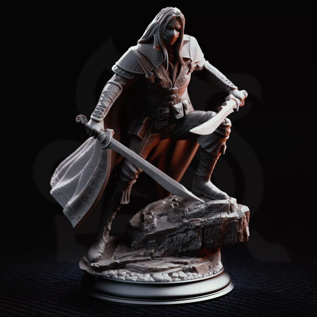 Mayor Severin Linhardt Retired Hexhunter - 3D Printed Hexhunter Miniature