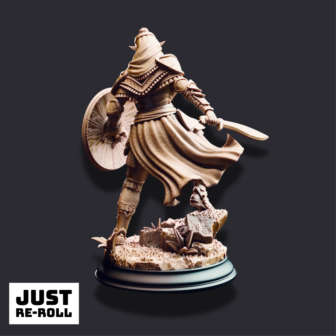 Seroca’s Devout – Dark Cultist Warriors - 3D Printed Fighter Character Miniature