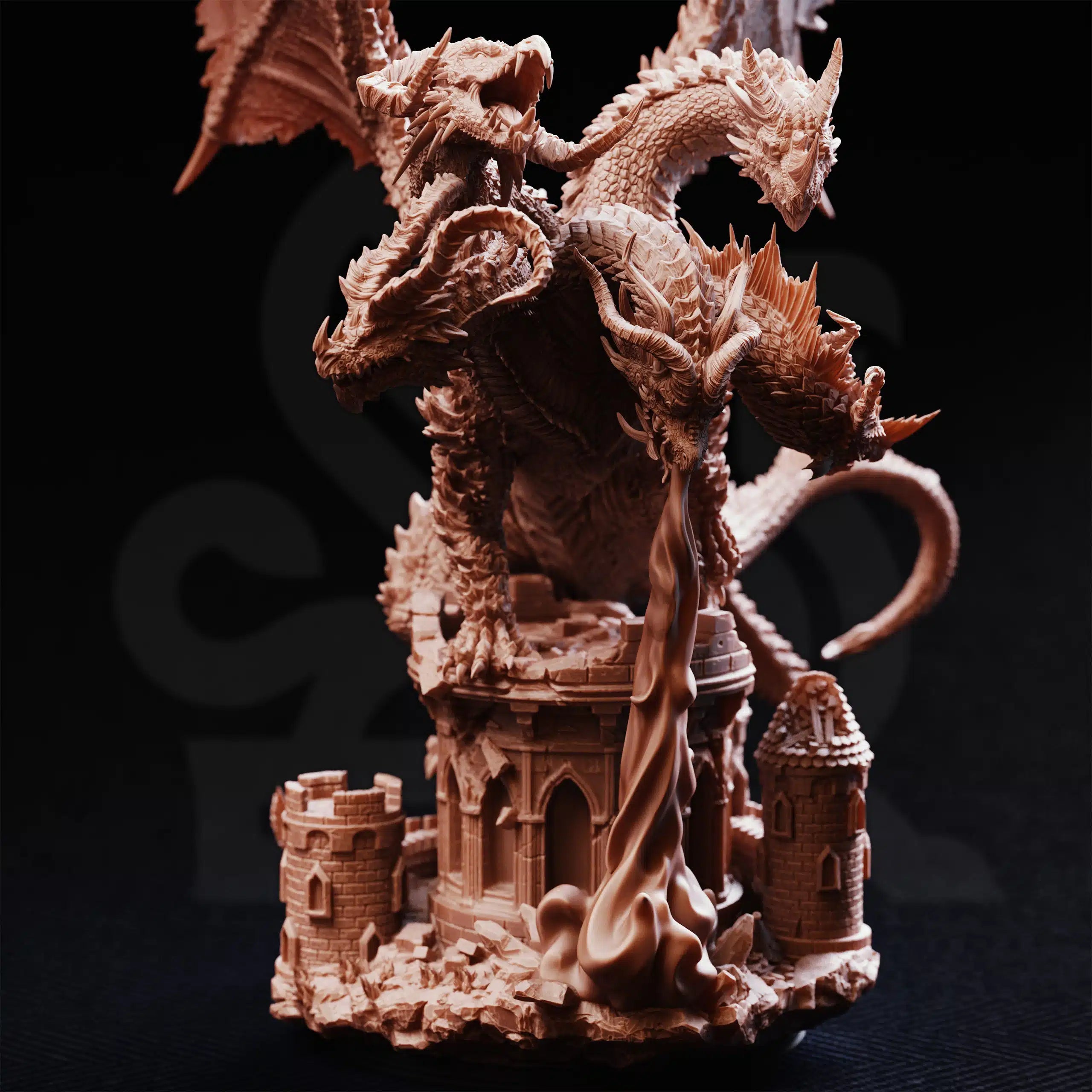 Pentelia – Mother of All Dragons - 3D Monster Miniature
