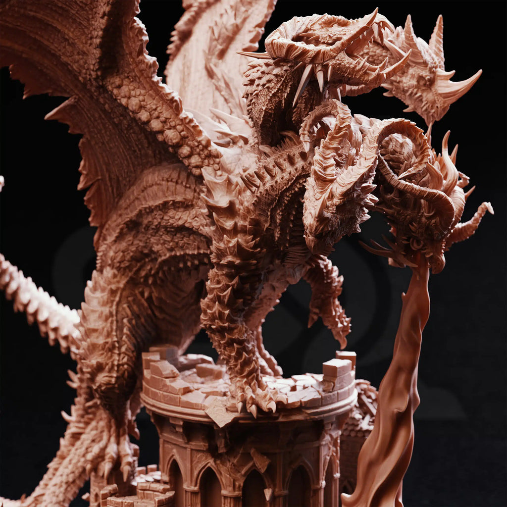 Pentelia – Mother of All Dragons - 3D Monster Miniature