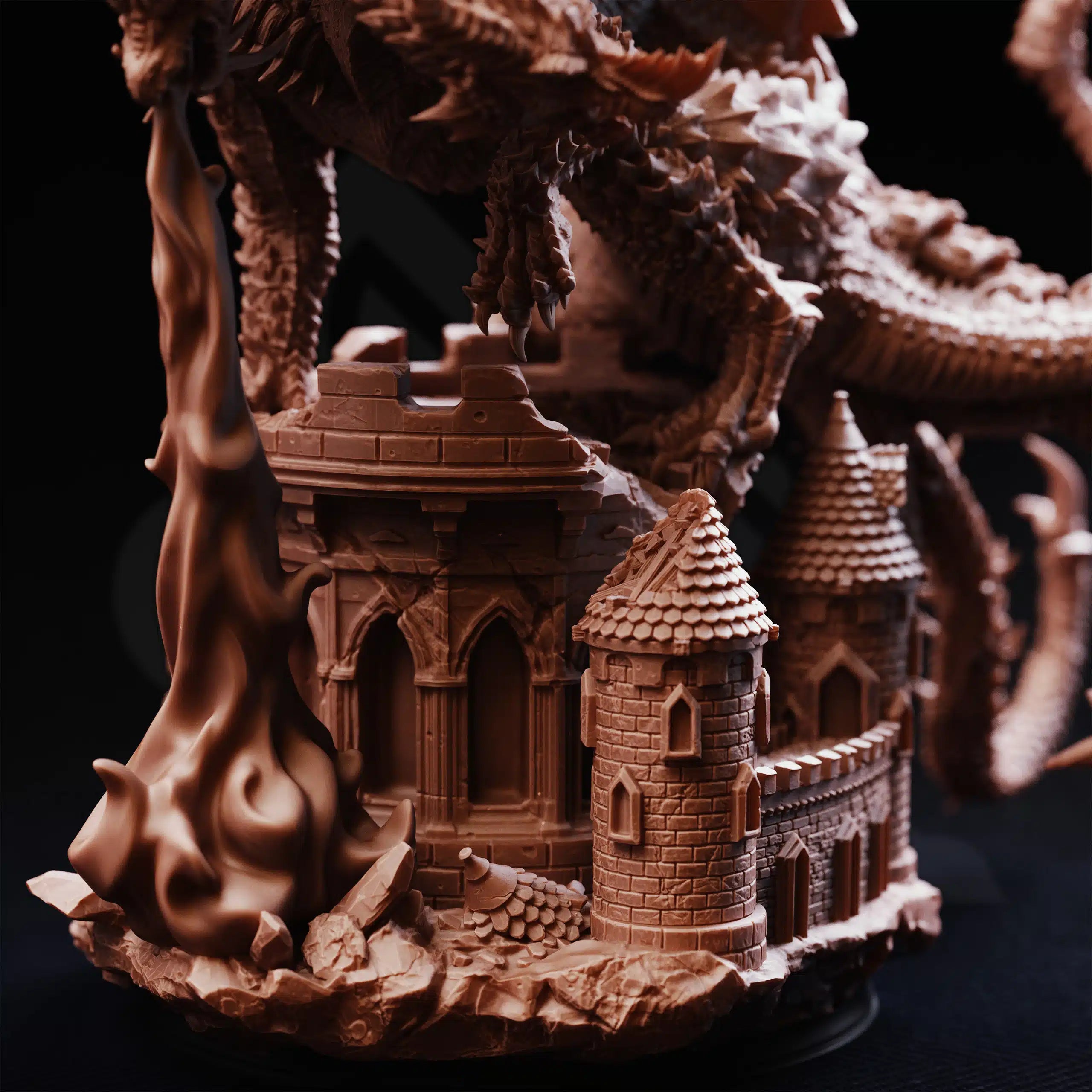 Pentelia – Mother of All Dragons - 3D Monster Miniature