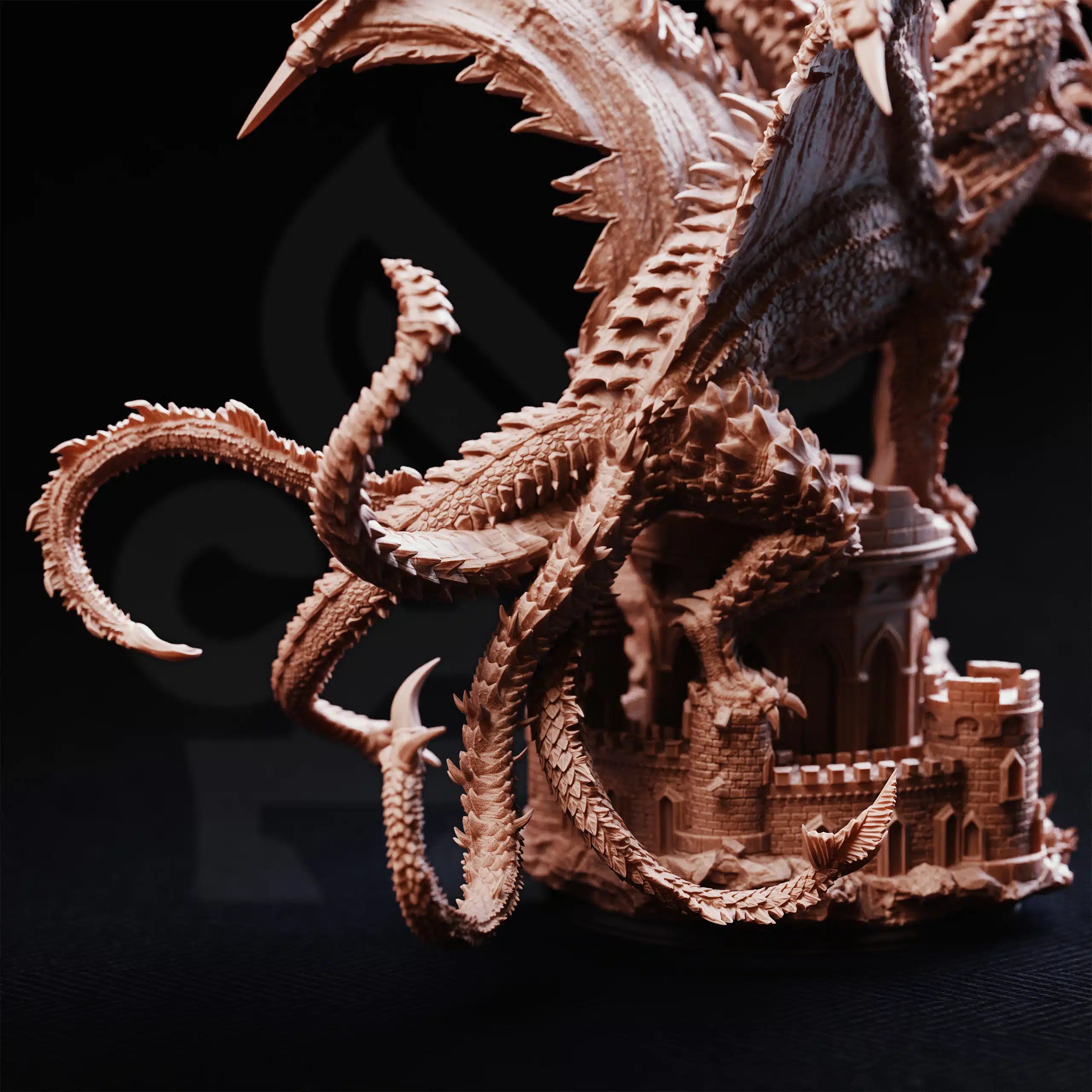 Pentelia – Mother of All Dragons - 3D Monster Miniature