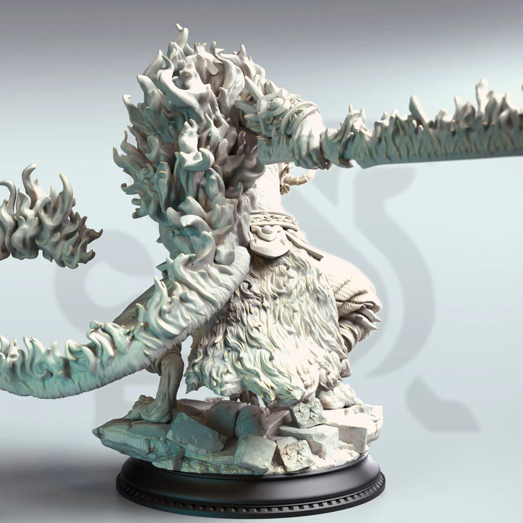 Rakshasa the Terrible - 3D Monster Miniature