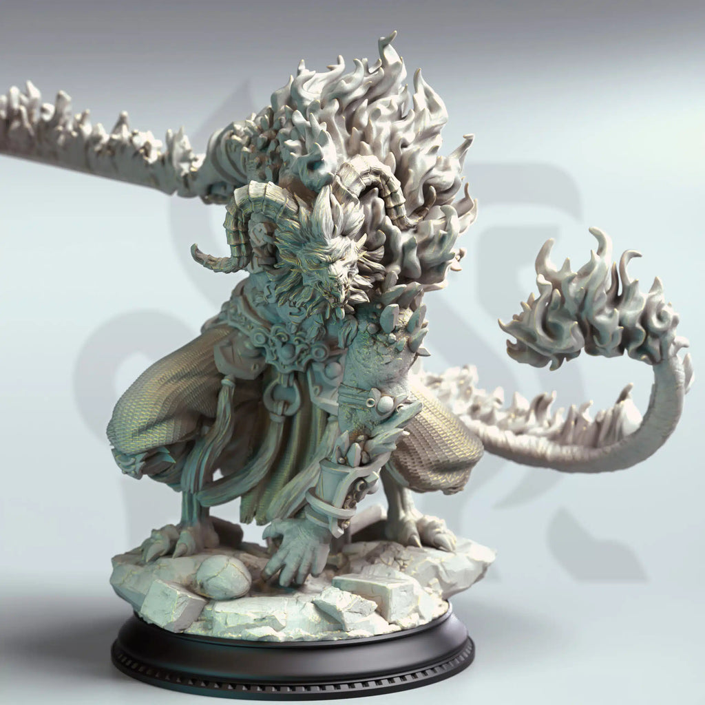 Rakshasa the Terrible - 3D Monster Miniature