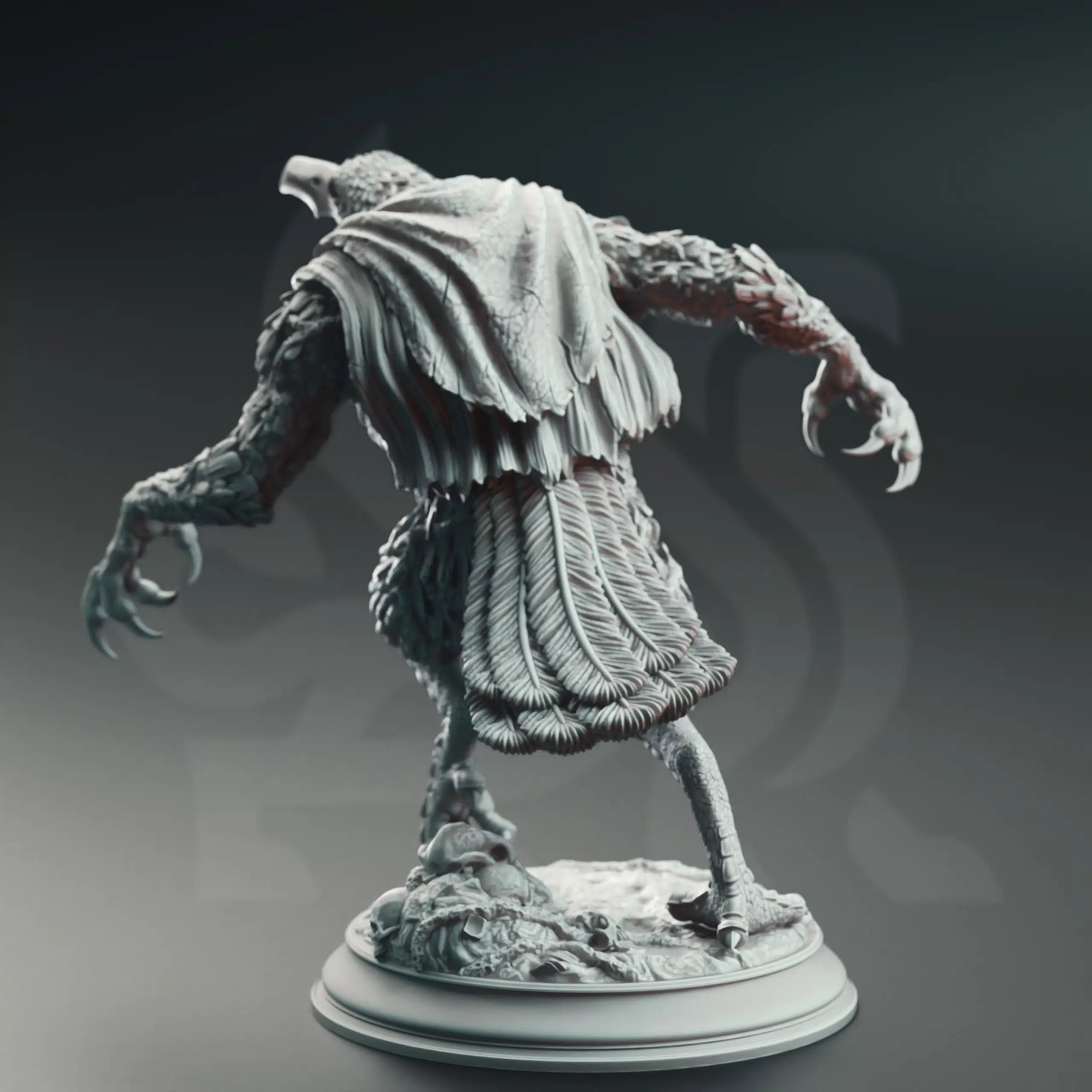 Ravenous Crows – Corvid Abominations- 3D Printed Monster Miniature