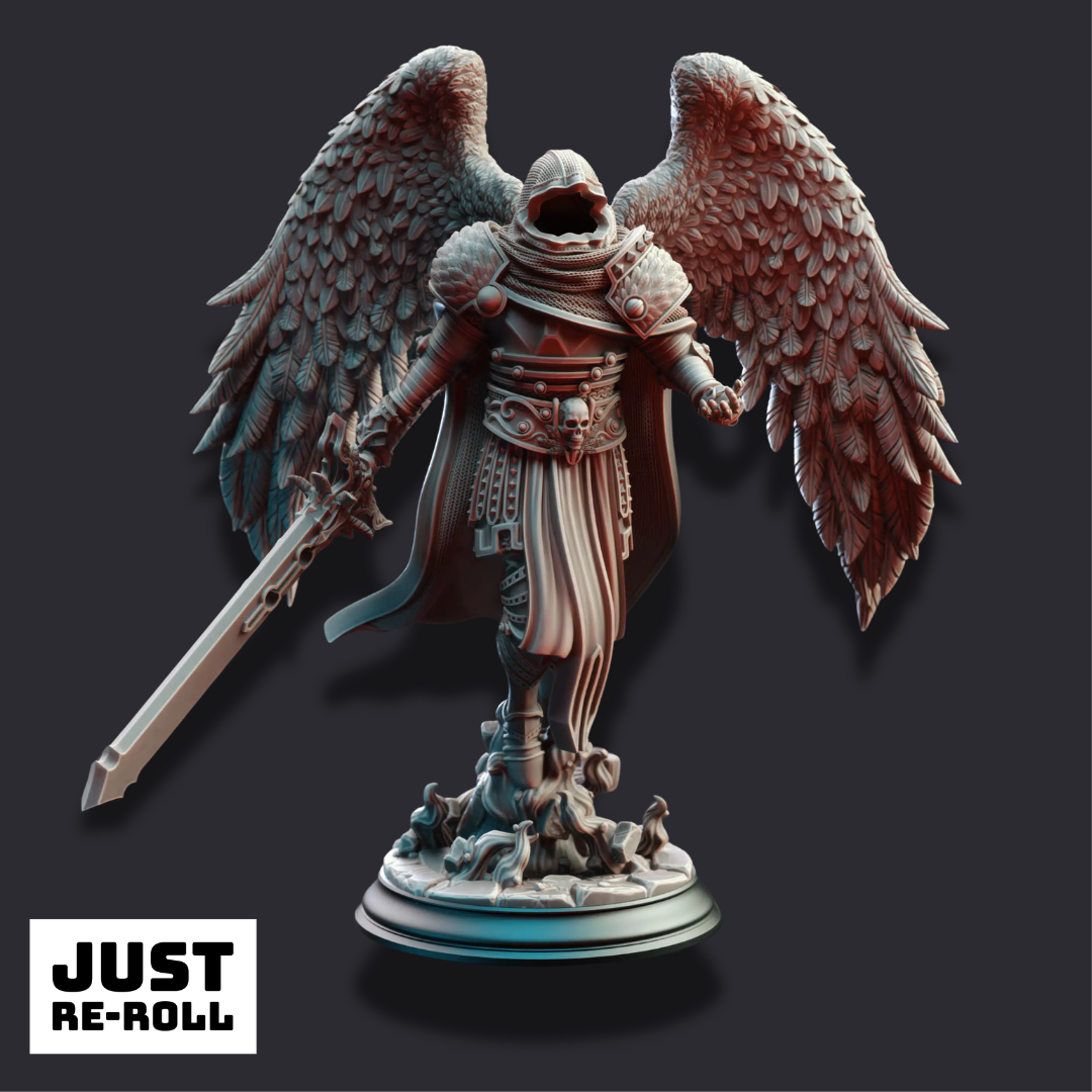 Eranameli – The Soul Bringer - 3D Printed Paladin Character Miniature