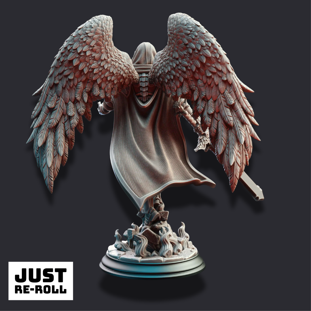 Eranameli – The Soul Bringer - 3D Printed Paladin Character Miniature