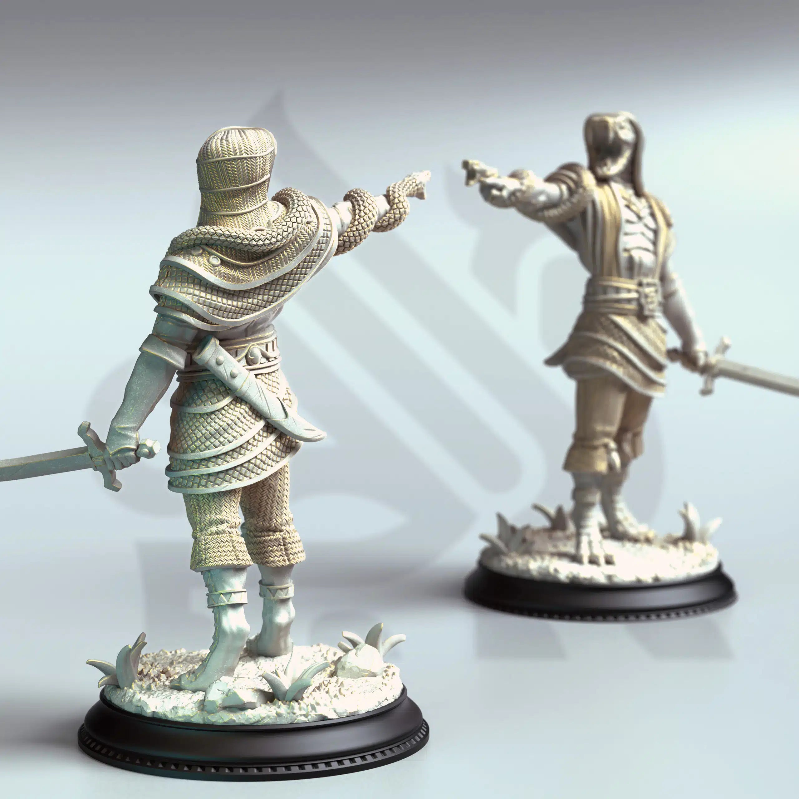 Shyasara – Snakemen Cultists - 3D Printed Serpentfolk Miniature