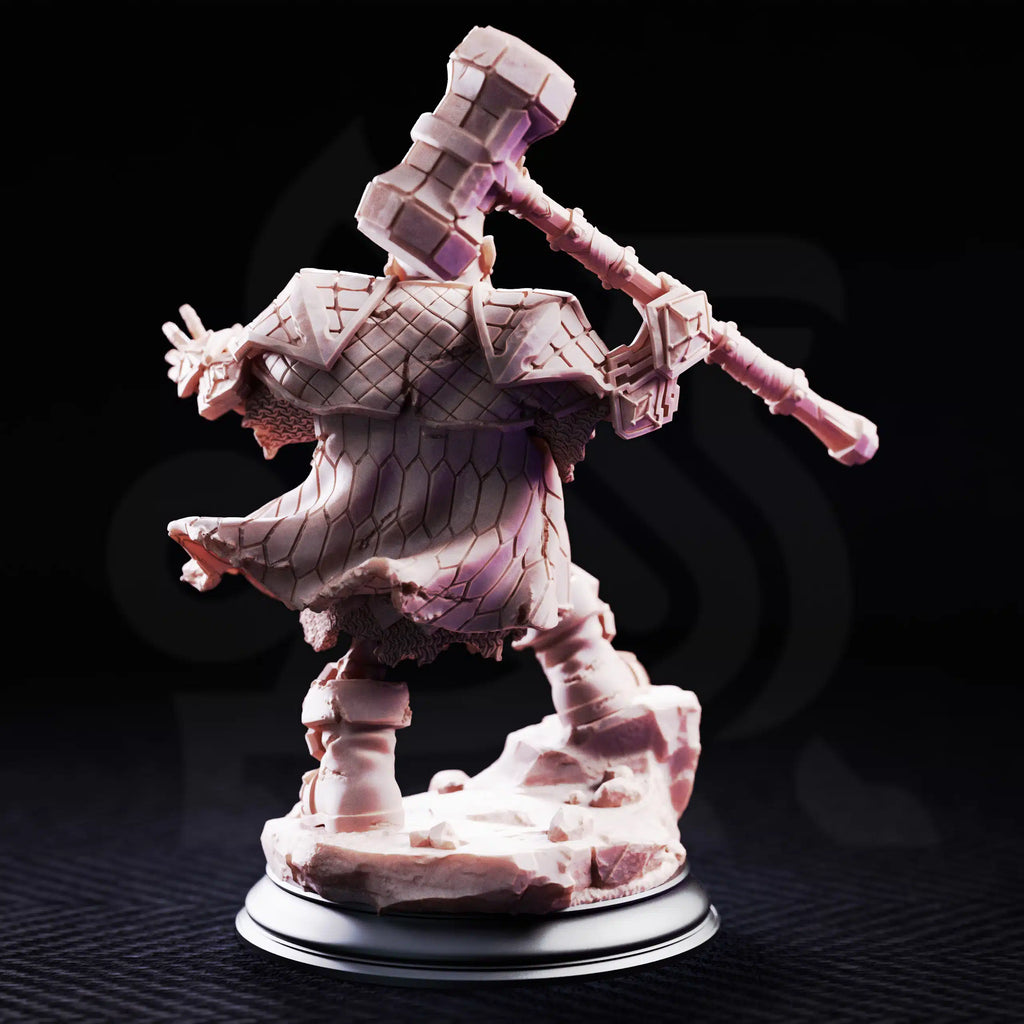 Sook Undead Dwarven Brothers - 3D Printed Undead Miniature