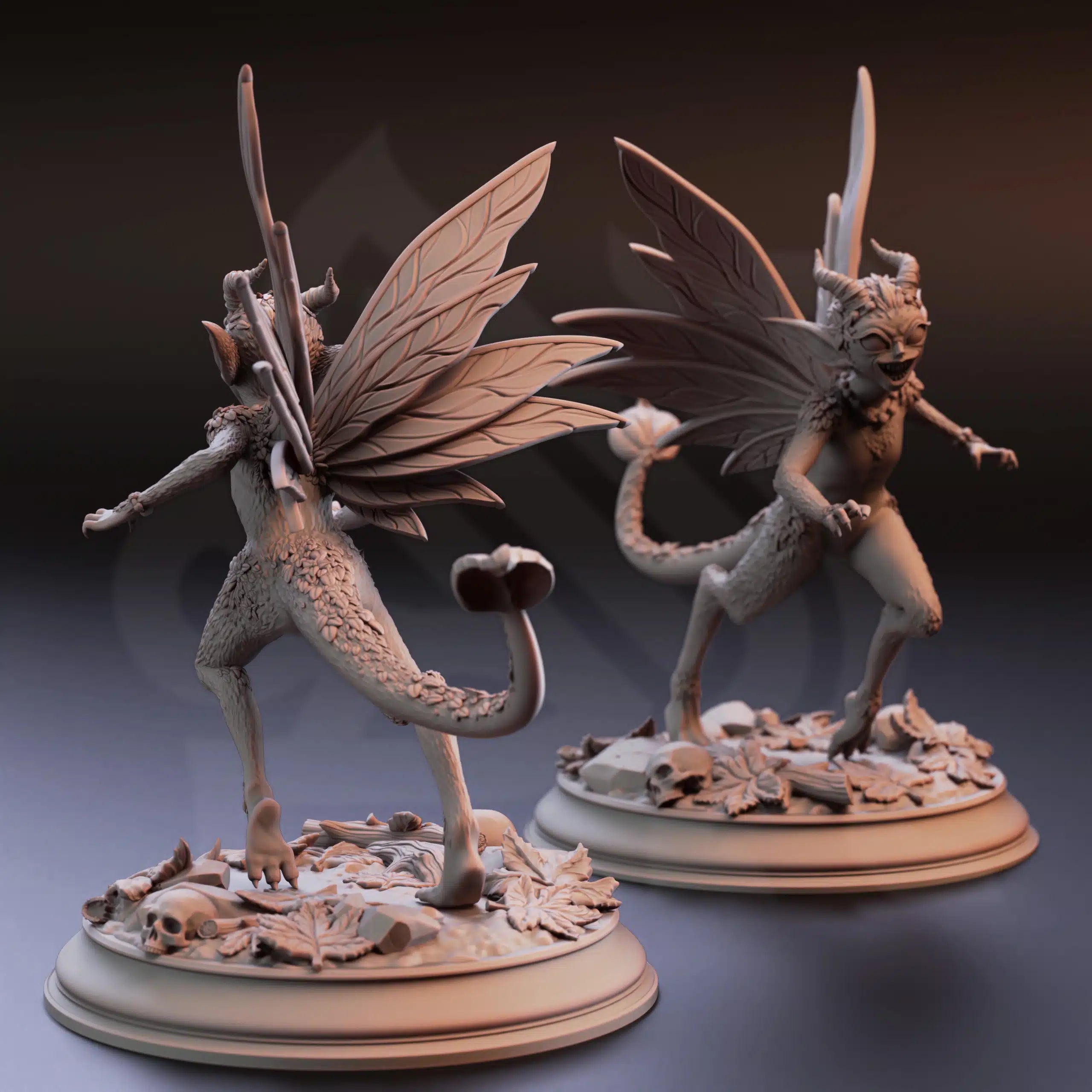 Syldi – Feral Faeries - 3D Printed Monster Miniature