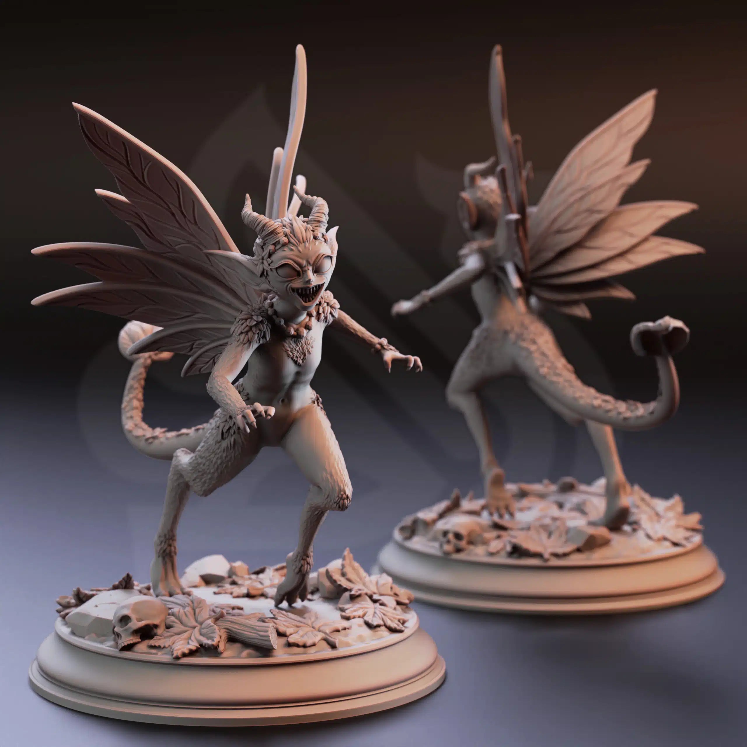 Syldi – Feral Faeries - 3D Printed Monster Miniature