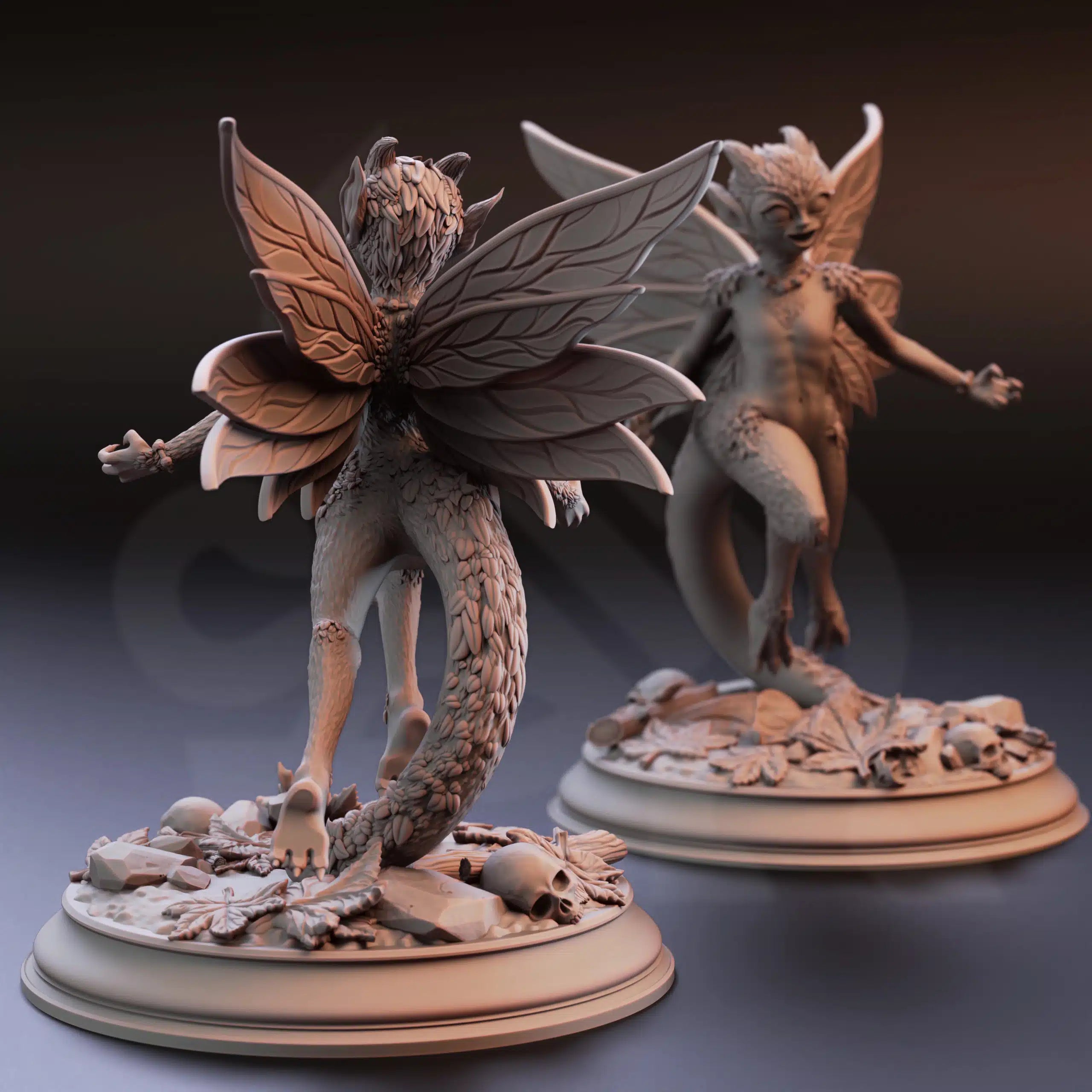 Syldi – Feral Faeries - 3D Printed Monster Miniature