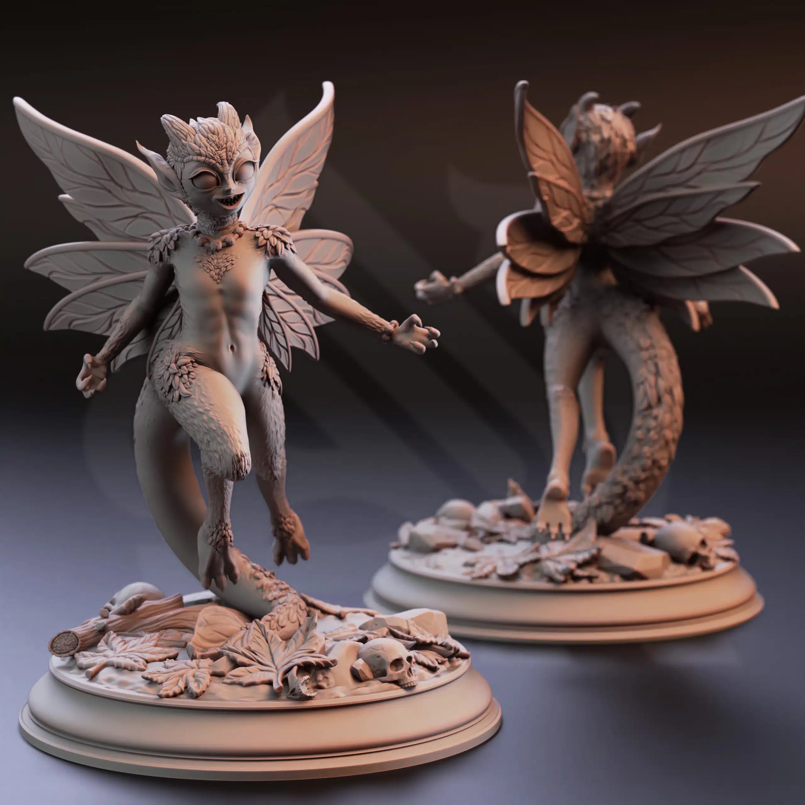 Syldi – Feral Faeries - 3D Printed Monster Miniature
