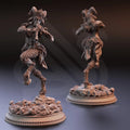 Sylvia of the Fringe – Faun Enchantress - 3D Printed Bard Character Miniature