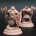 Tors of Delvdor – Dwarven Cleric of Life & Glory - 3D Printed Cleric Miniature