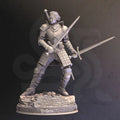 Vera Lanius – Marshall of the Realm - 3D Printed Fighter Character Miniature