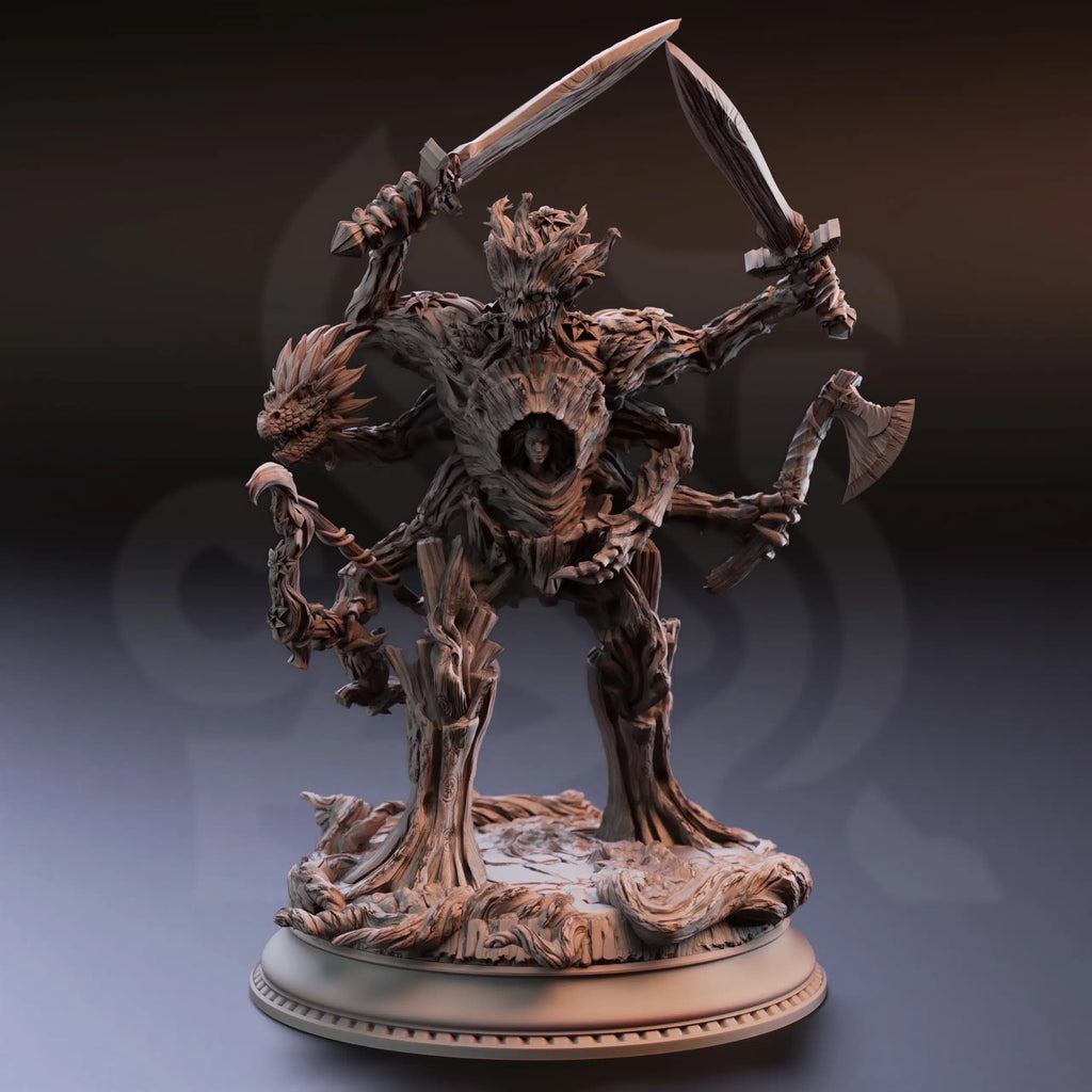 Verda – Vengeful Dryad - 3D Printed Monster Miniature