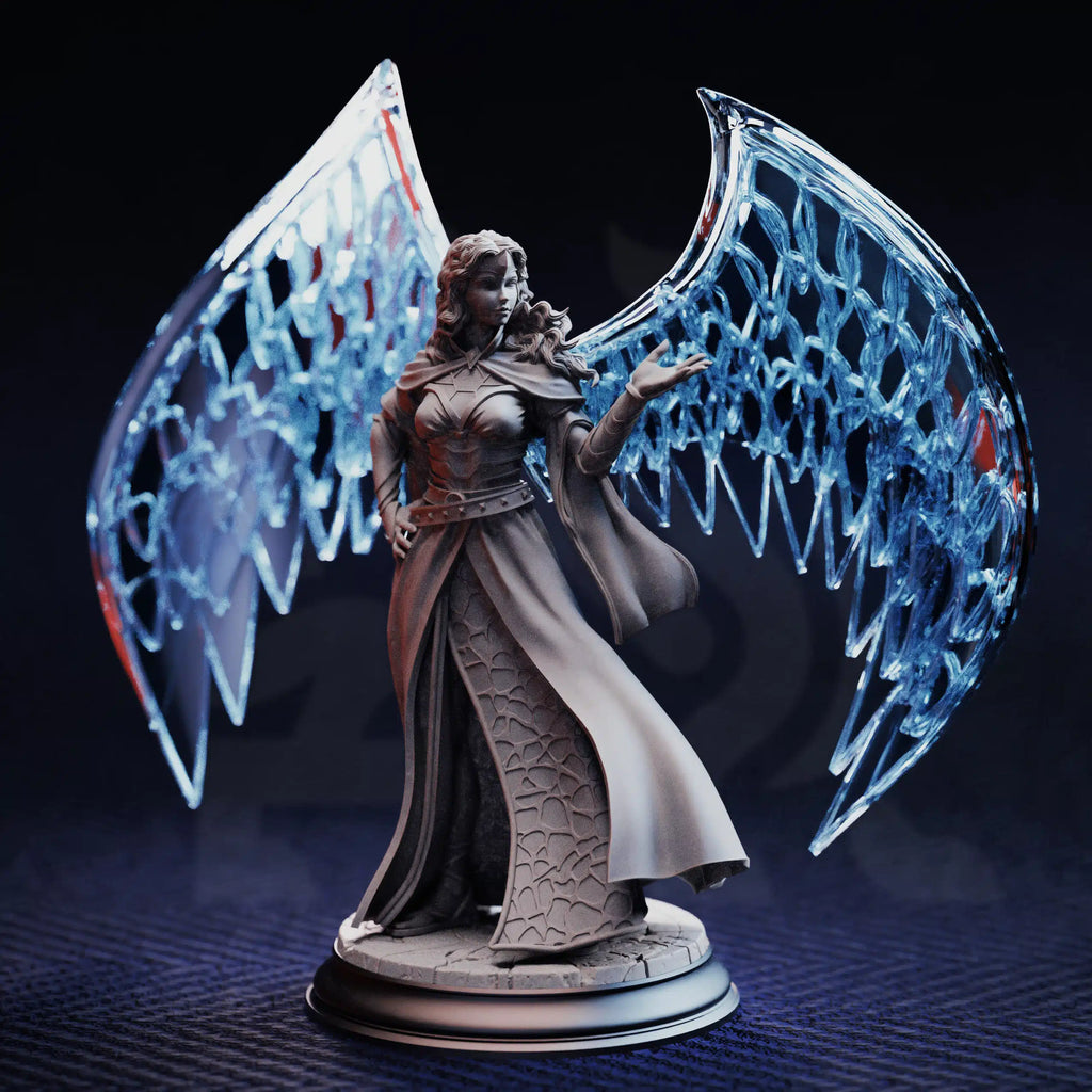 Vitria – Prismatic Angel - 3D Printed Sorcerer Character Miniature