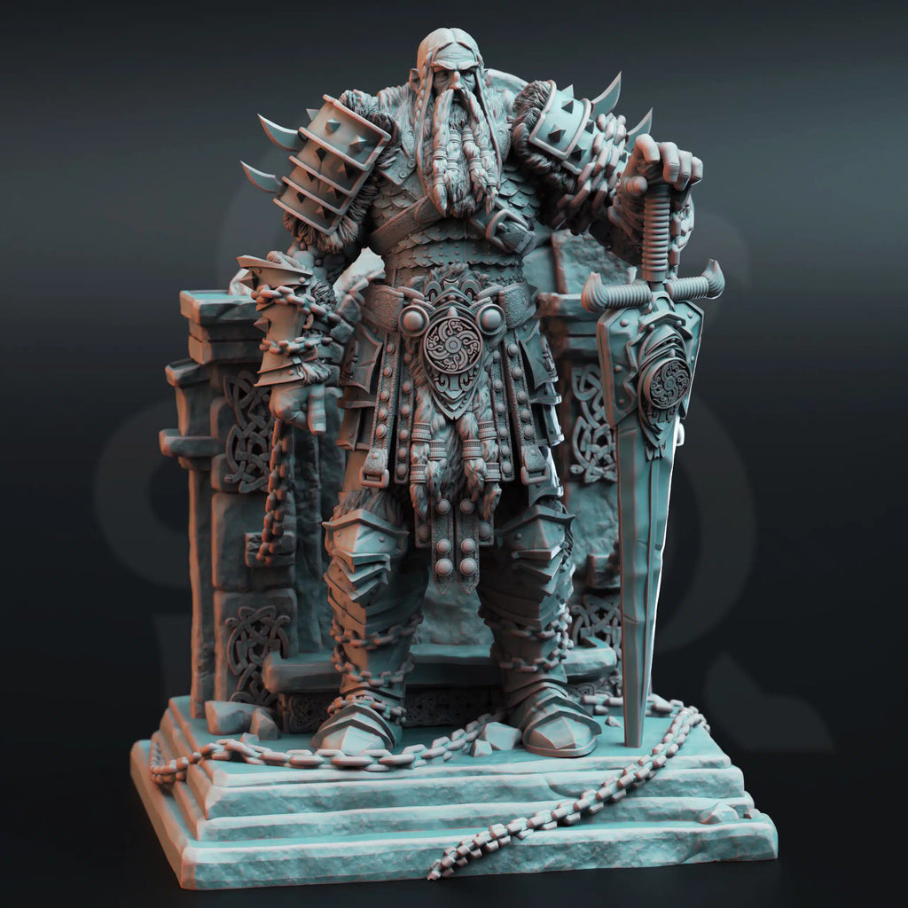 Vurimandi – The Entombed Giant King - 3D Monster Miniature