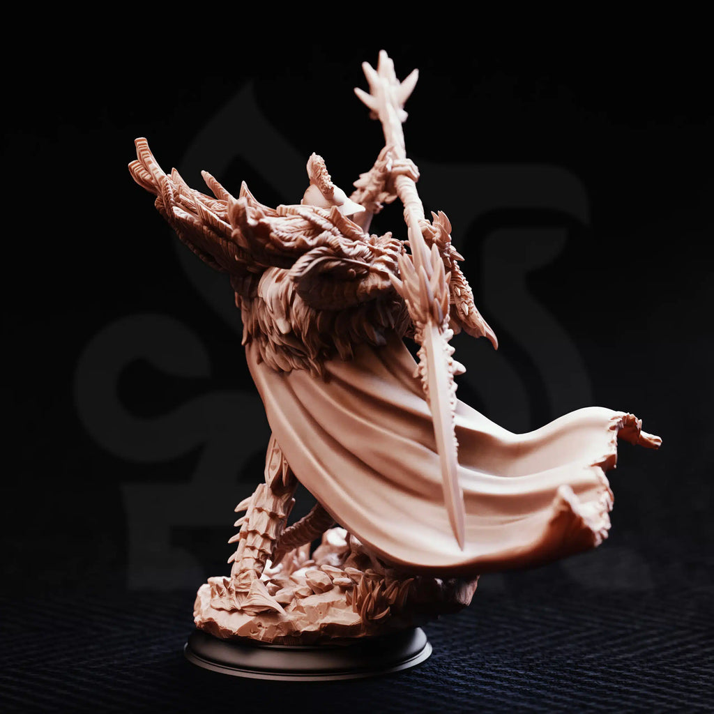 Wolfgang the World Shaker – Monster Hunter - 3D Printed Barbarian Miniature