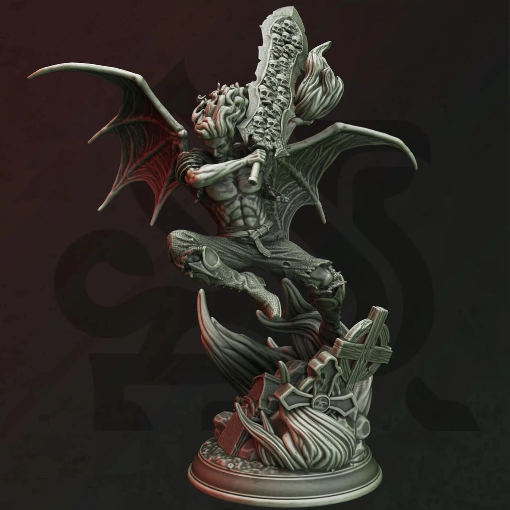 Almenhier Thrasliche – Alpha Vampire - 3D Printed Hex Hunter Miniature - Just Re-Roll