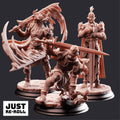Arcane Armour of the Bastion - 3D Fighter Miniature - Just Re - Roll
