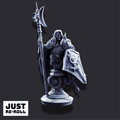 Ardent Silathin – Knight of the Waxing Moon (Bust) - 3D Printed Bust - Just Re-Roll