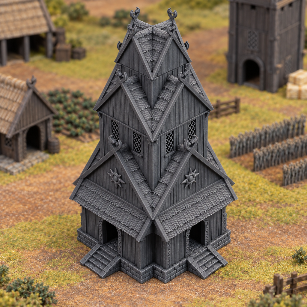 Barracks - 28mm Tabletop Terrain for Epic Adventures