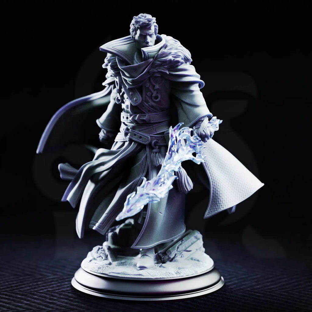 Bartholomew – Conjuration Sorcerer - 3D Printed Fighter Miniature - Just Re-Roll
