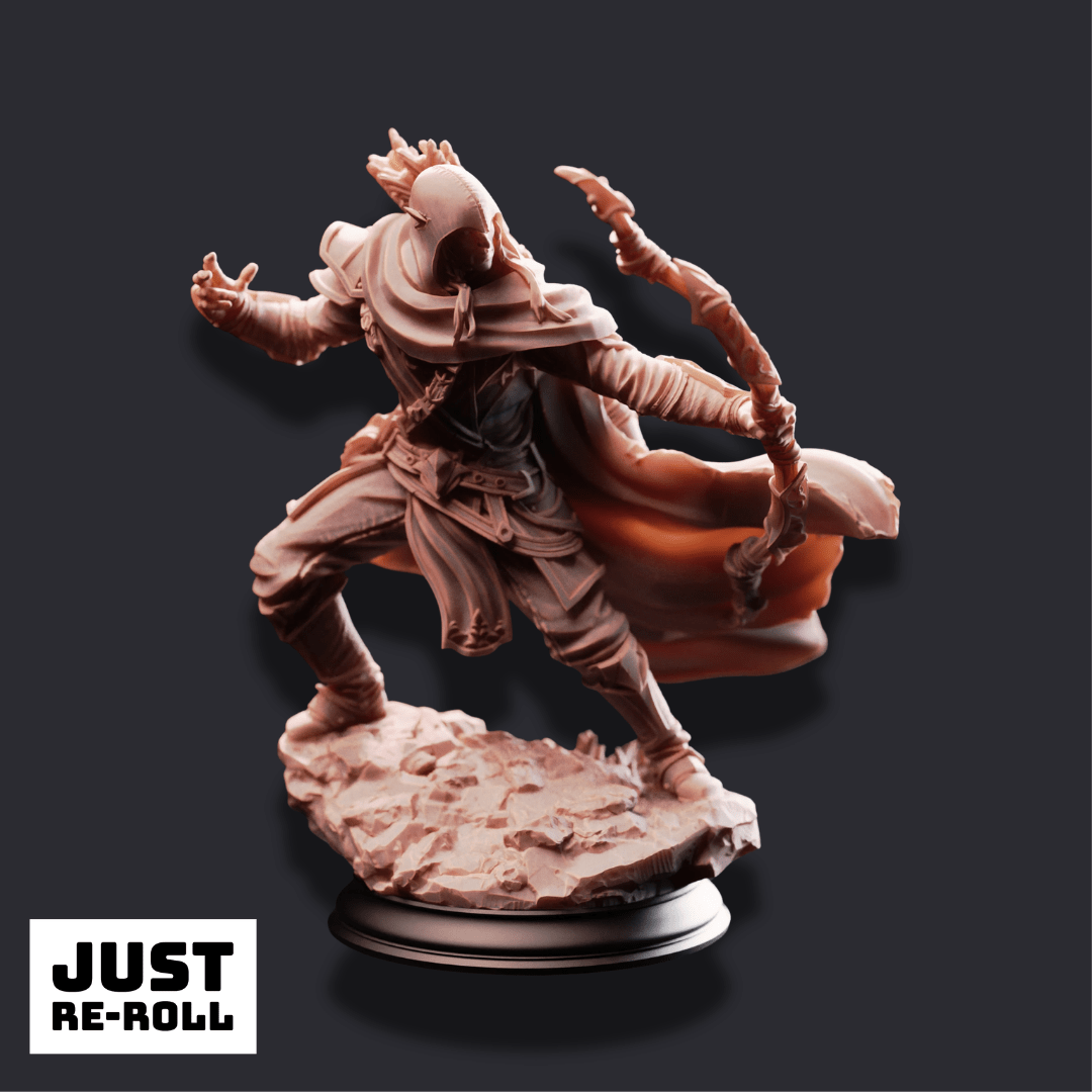 Bastion of the Wandering Mage Complete Miniatures & Campaign Set - D&D 3D Miniatures - Just Re - Roll
