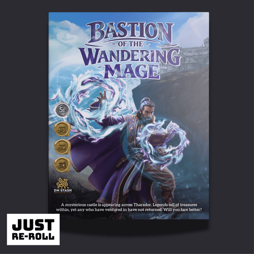 Bastion of the Wandering Mage Complete Miniatures & Campaign Set - D&D 3D Miniatures - Just Re - Roll