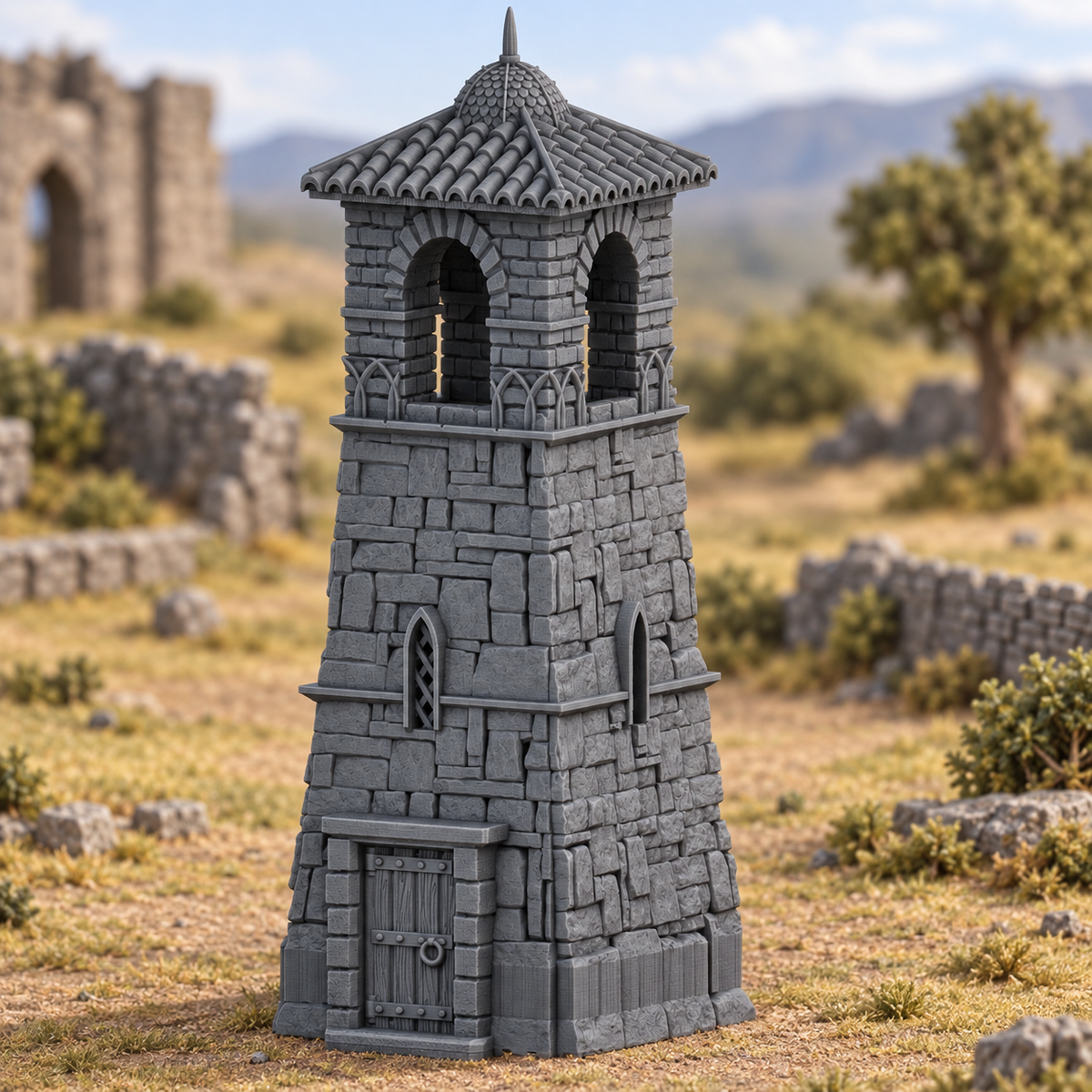 Bell Tower - 28mm DND/Wargame/RPG Terrain