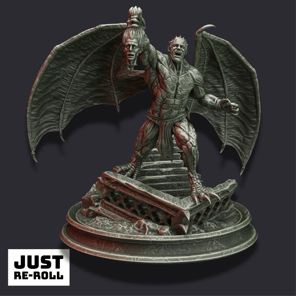 Brohd – The Resilient - 3D Printed Monster Miniature - Just Re-Roll