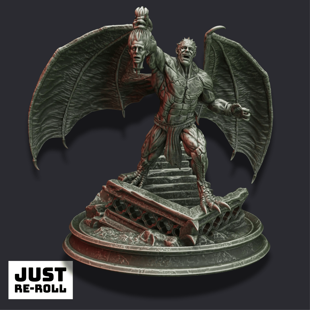 Brohd – The Resilient - 3D Printed Monster Miniature - Just Re-Roll
