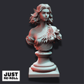 Cesedra Bust – The Love Fantasy Elf Sculpt, Unpainted Resin Miniature - Just Re-Roll