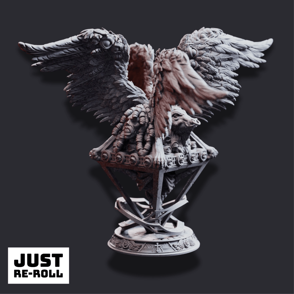 Cherubim – Gatekeeper of Syelden - 3D Printed Monster Character Miniature - Just Re - Roll