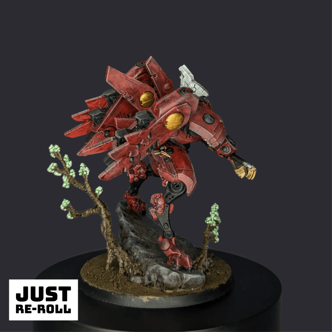 Commander Farsight - Hand Painted & Table Top Ready - Just Re-Roll