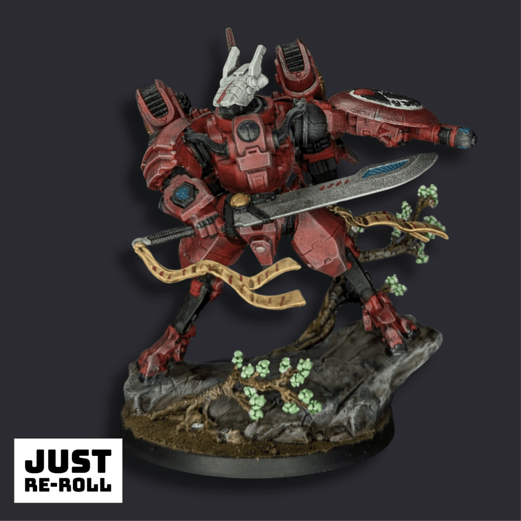 Commander Farsight - Hand Painted & Table Top Ready - Just Re-Roll