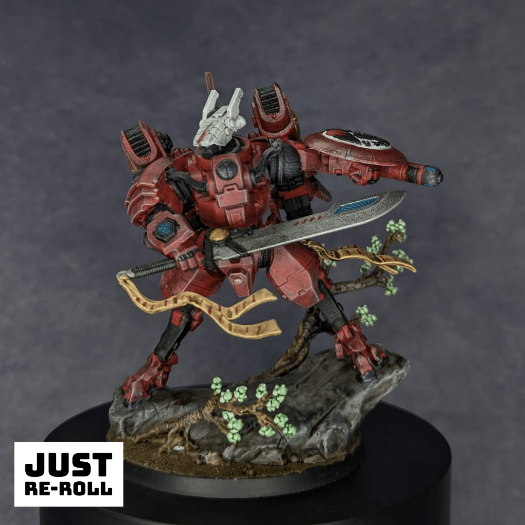 Commander Farsight - Hand Painted & Table Top Ready - Just Re-Roll