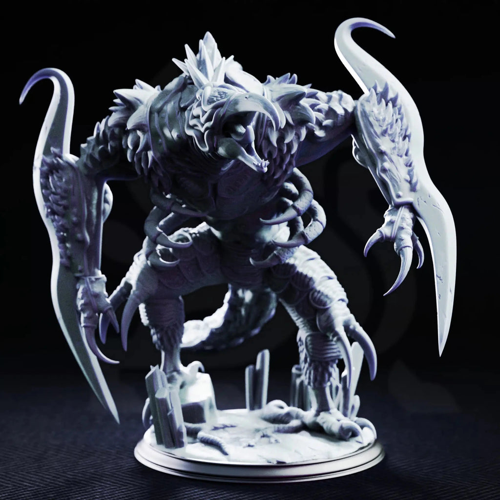 Depth Dismemberer – Subterranean Horror - 3D Printed Monster Miniature - Just Re-Roll