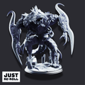Depth Dismemberer – Subterranean Horror - 3D Printed Monster Miniature - Just Re-Roll