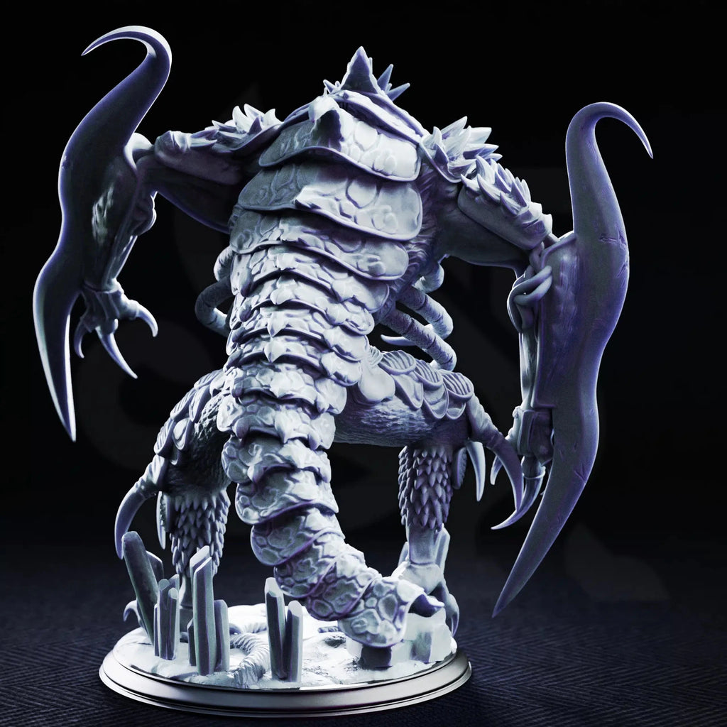 Depth Dismemberer – Subterranean Horror - 3D Printed Monster Miniature - Just Re-Roll