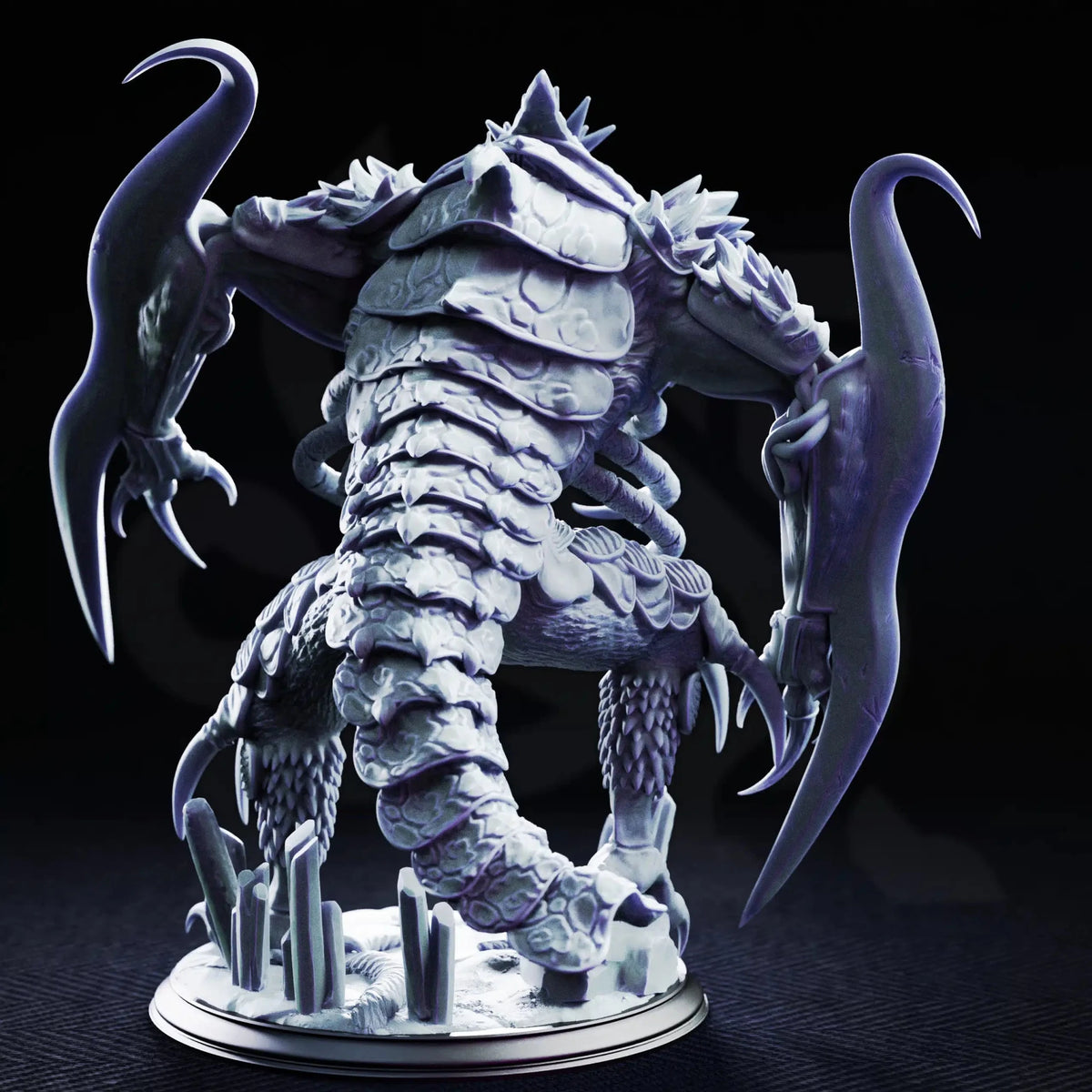 Depth Dismemberer – Subterranean Horror - 3D Printed Monster Miniature - Just Re-Roll